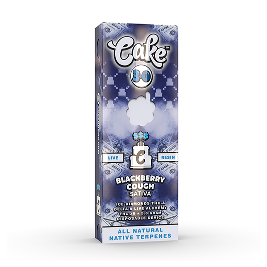 Cake $$$ Live Resin THC Disposable Vape Pen | 3G