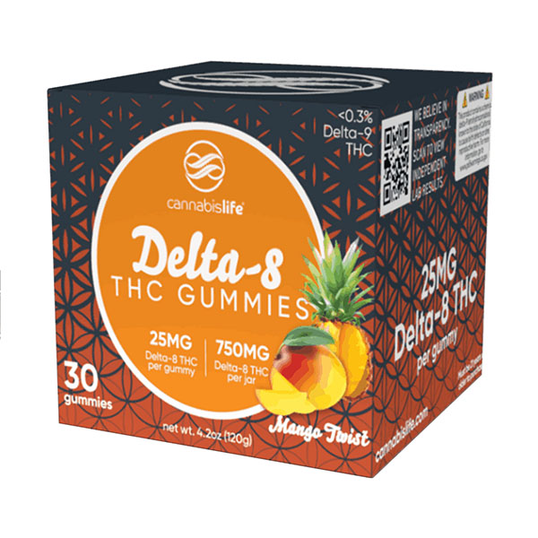 Cannabis Life Delta-8 Gummies - 30ct | 750mg