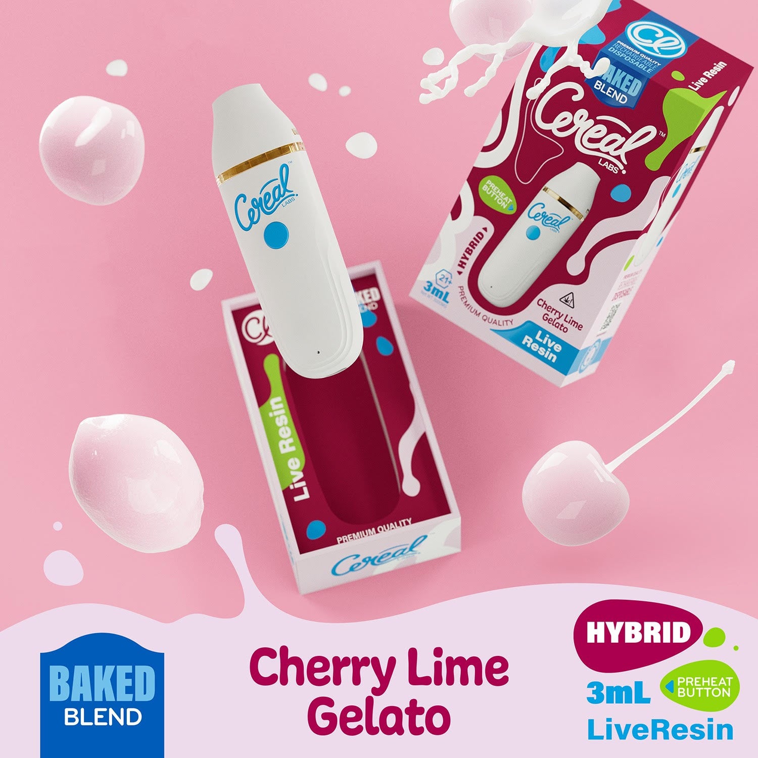 Cereal Bar Vape Cereal Labs Baked Blend Disposable Vape 3G- Best Vape SG Fulfillment Center Black Cereal Bar Vape Cereal Labs Baked Blend Disposable Vape 3G- Best Vape SG Fulfillment Center Black