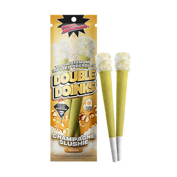 Delta Munchies THC-A Double Doinks | 2 Pack