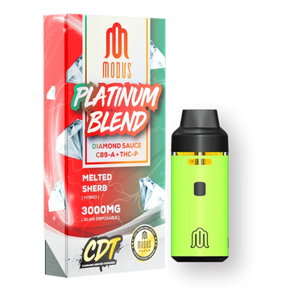 Modus Platinum Blend Diamond Sauce 3000mg Disposable