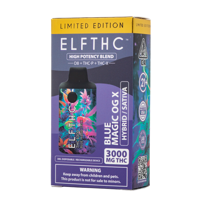 ELF THC THC3000 THC DISPOSABLE VAPE I 3gm