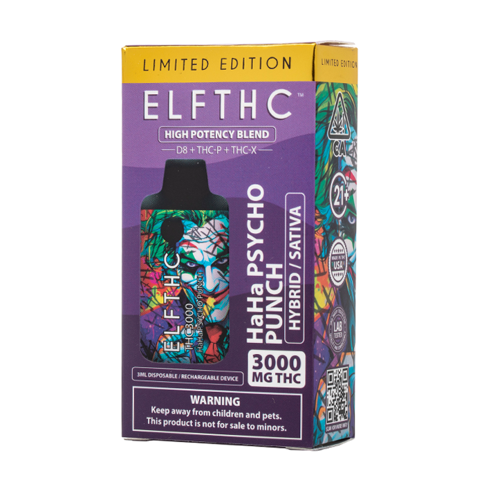 ELF THC THC3000 THC DISPOSABLE VAPE I 3gm