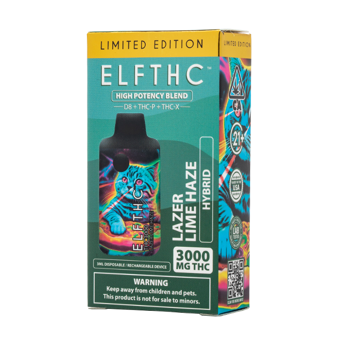 ELF THC THC3000 THC DISPOSABLE VAPE I 3gm