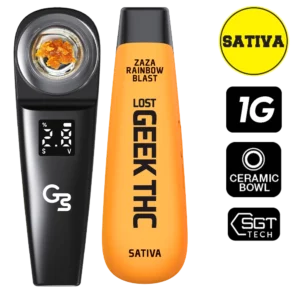 Lost Geek THC Disposable DAB 1G - 5CT