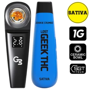 Lost Geek THC Disposable DAB 1G - 5CT