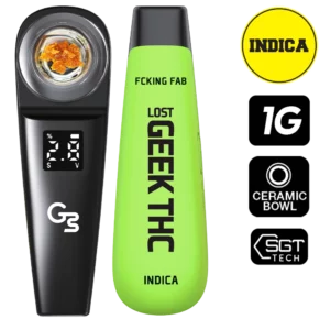 Lost Geek THC Disposable DAB 1G - 5CT