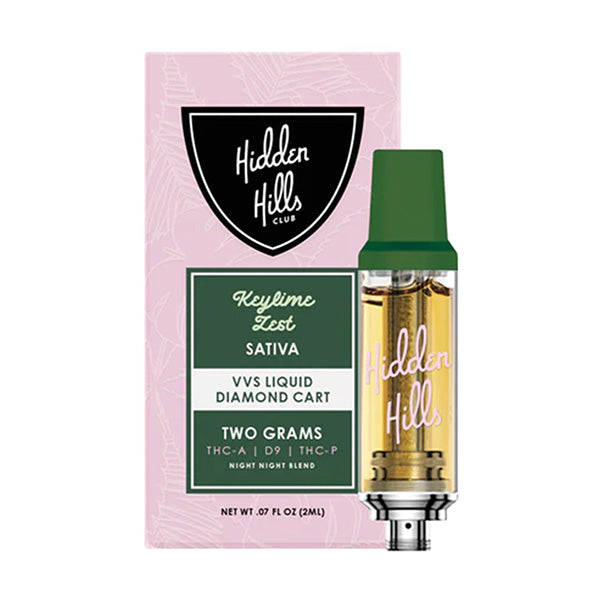 Hidden Hills Liquid VVS Diamond THC-A Vape Cartridge | 2g