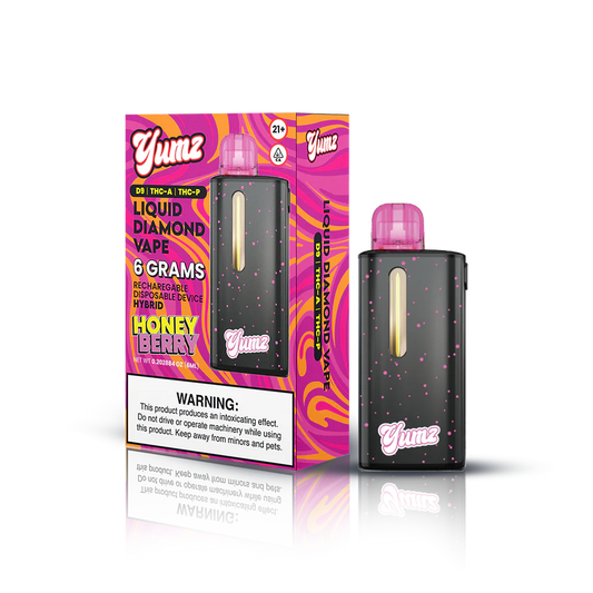 Yumz Liquid Diamond Disposable THC Vape I 6000MG