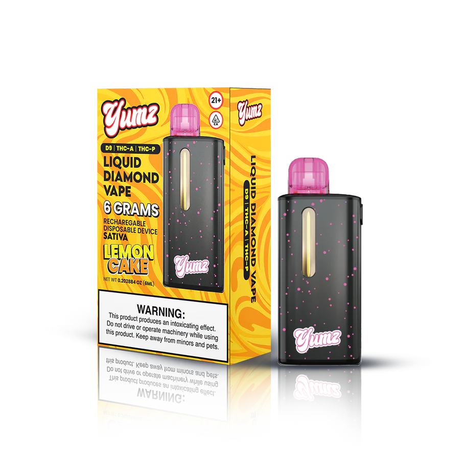 Yumz Liquid Diamond Disposable THC Vape I 6000MG