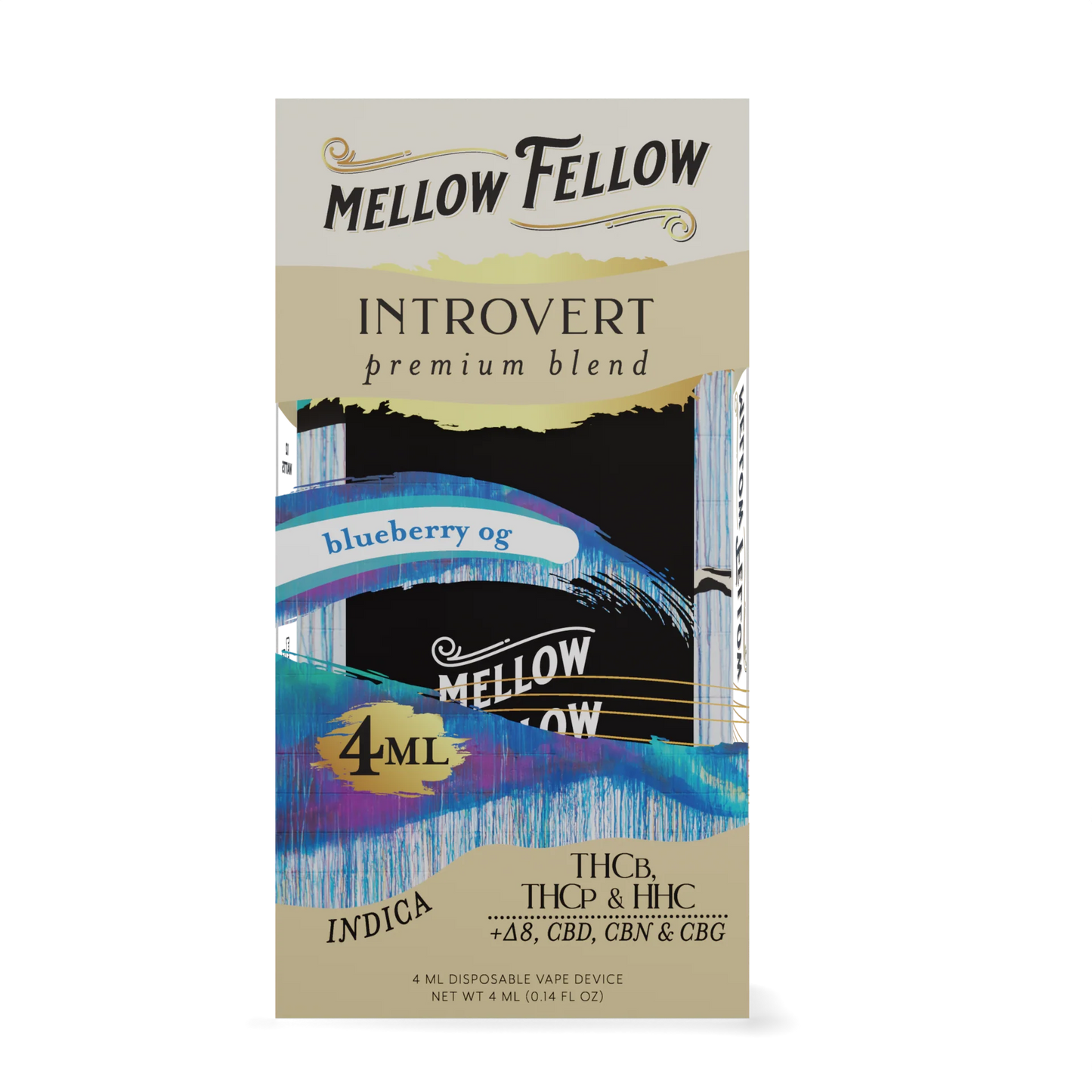 Mellow Fellow Premium Blend Disposable Vape Device I 4ML