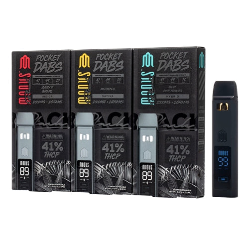 Modus Black Pocket Dabs Disposable 2G