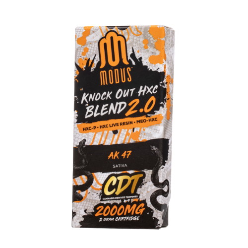 MODUS HXC Knockout Blend 2.0 Vape Cartridges I 2000MG