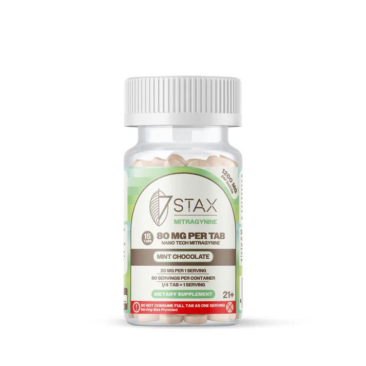 7Stax Nano Tech MIT Kratom Tablets (1200mg-15ct)