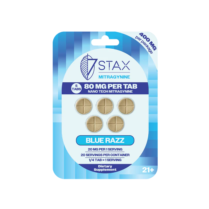 7Stax Nano Tech MIT Kratom Tablets (400mg - 5 Count)