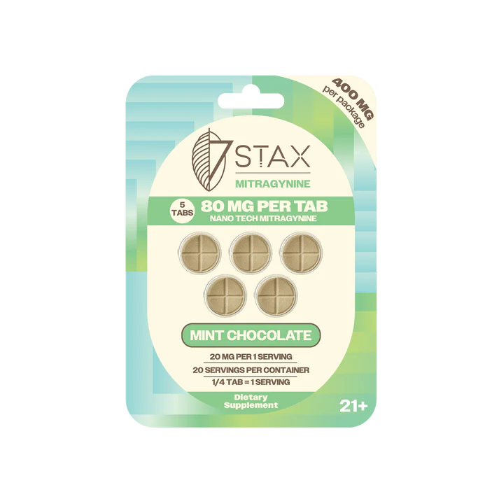7Stax Nano Tech MIT Kratom Tablets (400mg - 5 Count)