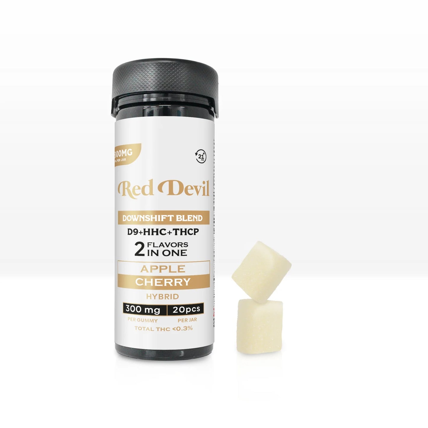 Red Devil Downshift Blend THC DUAL Gummies I 6000MG