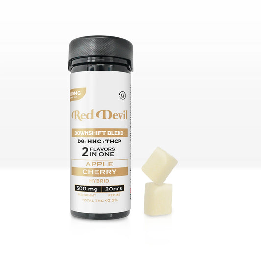 Red Devil Downshift Blend THC DUAL Gummies I 6000MG