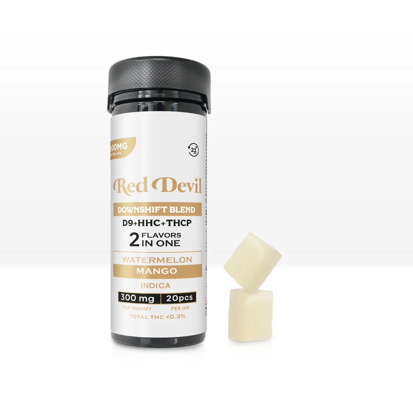 Red Devil Downshift Blend THC DUAL Gummies I 6000MG