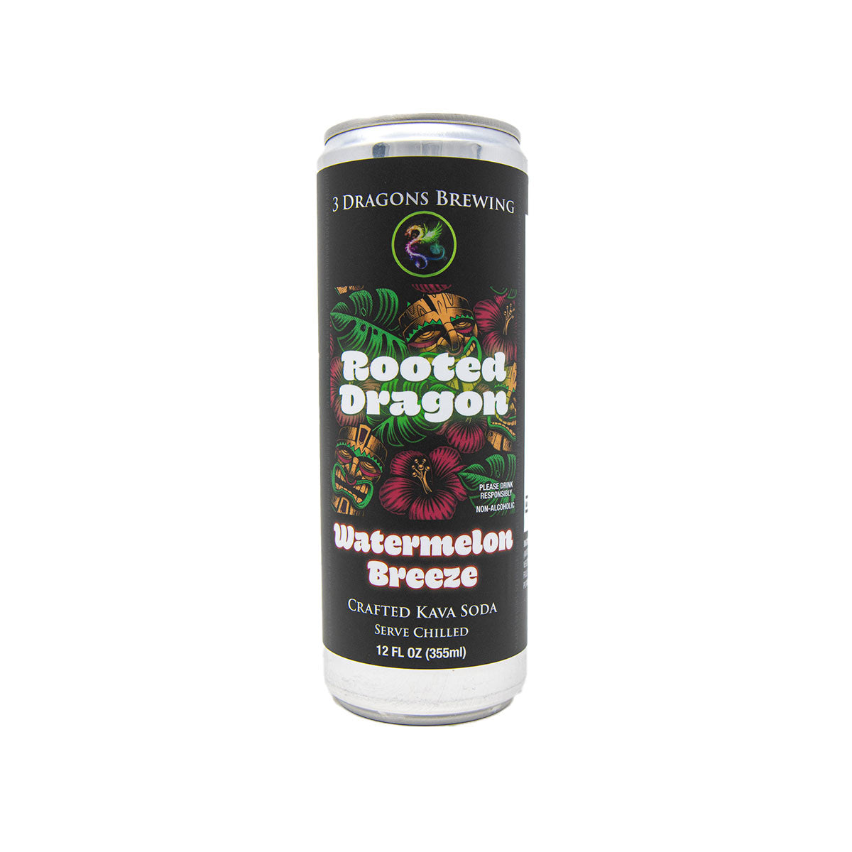 3 Dragons Rooted Dragon Kava Soda