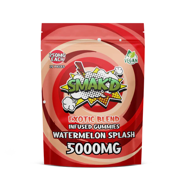 Smak'd Exotic Blend Gummies I 5000mg