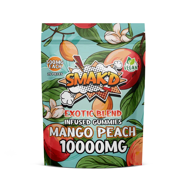 Smak'd Exotic Blend THC Infused Gummies I 10000mg
