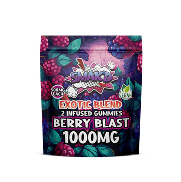 Smak'd Exotic Blend THC Infused Gummies I 1000mg