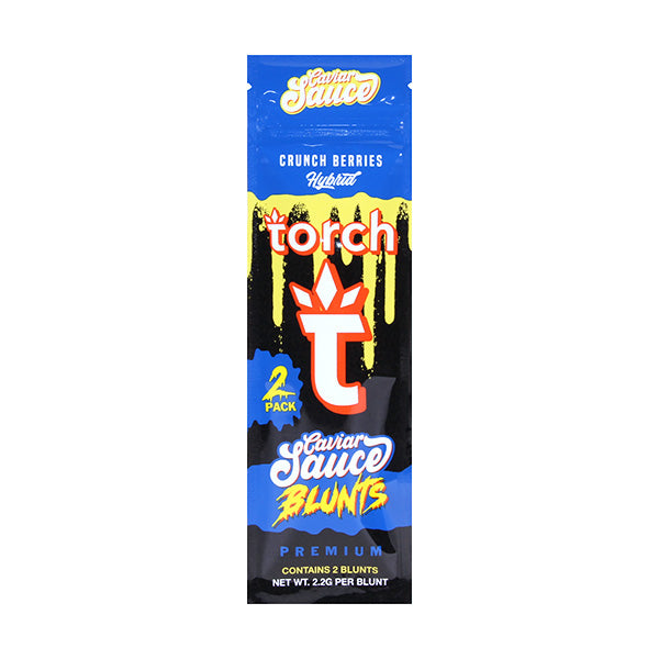 Torch Caviar Sauce THC Pre-Roll Blunts | 2pk