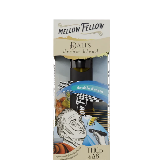 Mellow Fellow Dali's Dream Blend (Double Dream) - D8, CBD, CBN, THCp - 2ml Disposable Vape - Vol. 3