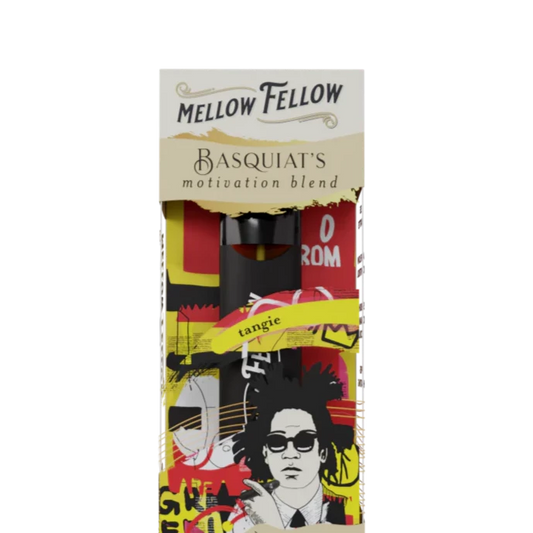 Mellow Fellow Basquiat’s Motivation Blend (Tangie) - PHC, CBG - 2ml Disposable Vape - Vol. 3