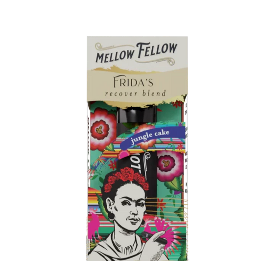 Mellow Fellow Frida's Recovery Blend (Jungle Cake) - THCm, PHC, D8, CBG - 2ml Disposable Vape - Vol. 3