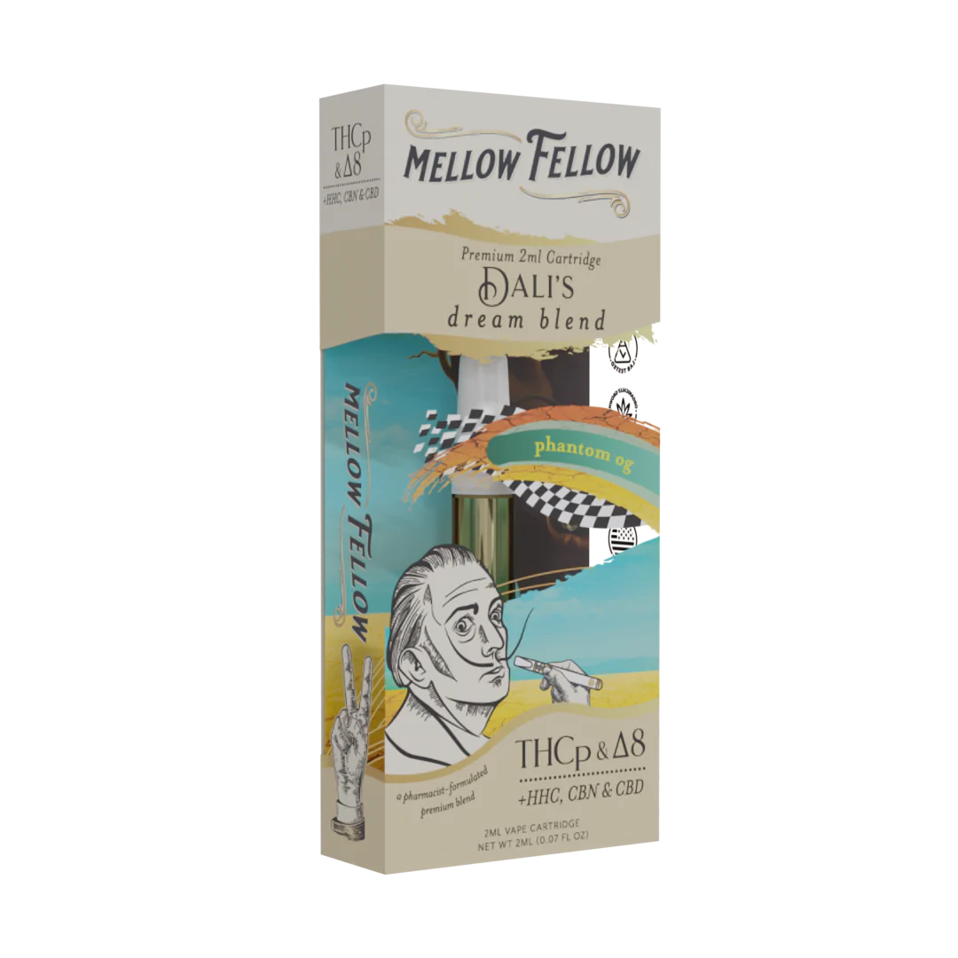 Mellow Fellow Dali's Dream Blend - 2ml Vape Cartridge - Phantom OG