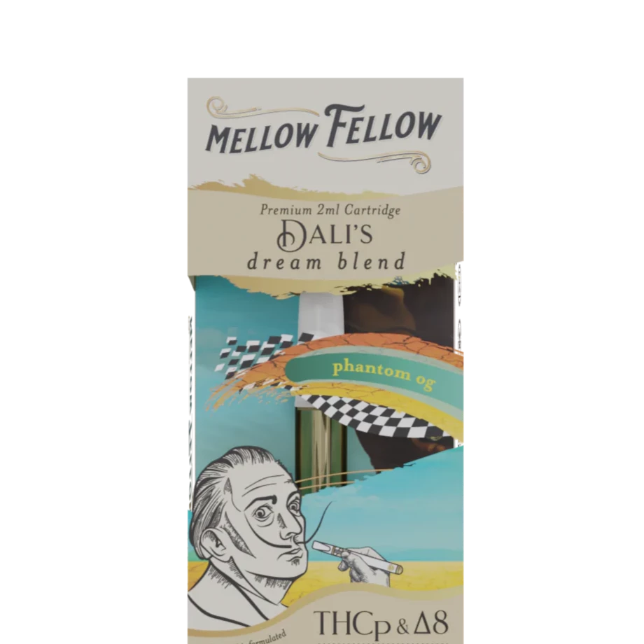 Mellow Fellow Dali's Dream Blend - 2ml Vape Cartridge - Phantom OG