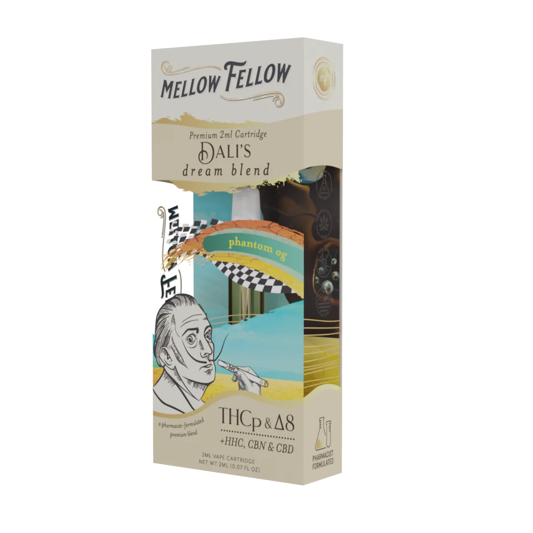 Mellow Fellow Dali's Dream Blend - 2ml Vape Cartridge - Phantom OG