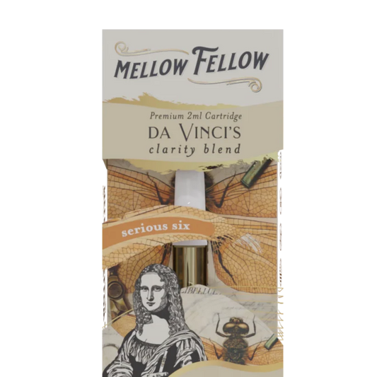 Mellow Fellow Da Vinci's Clarity Blend - 2ml Vape Cartridge - Serious Six