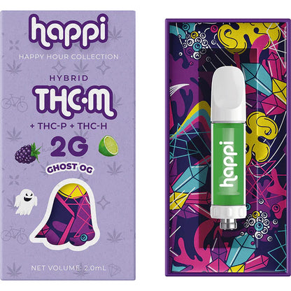 HAPPI THC-M  Premium Vape Cartridges I 2G