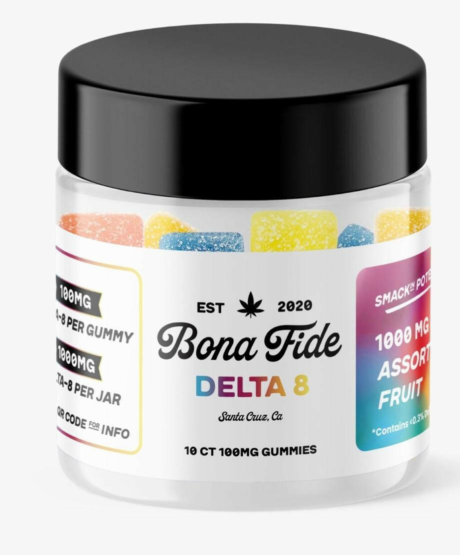 Bona Fide Delta 8 Gummies 1000mg