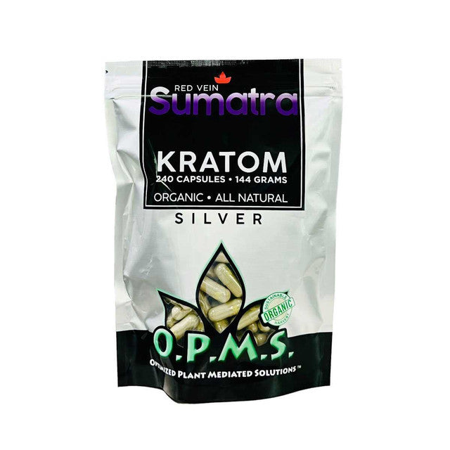 O.P.M.S.® Silver Capsules – Red Vein – SUMATRA