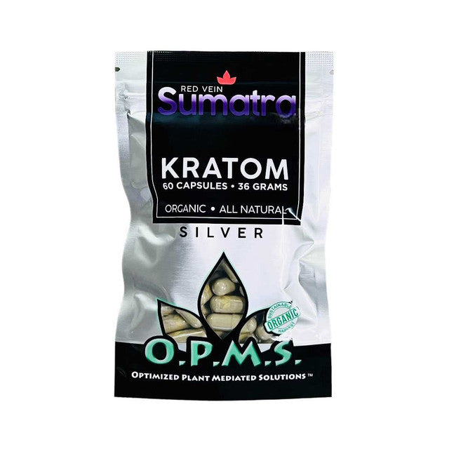 O.P.M.S.® Silver Capsules – Red Vein – SUMATRA