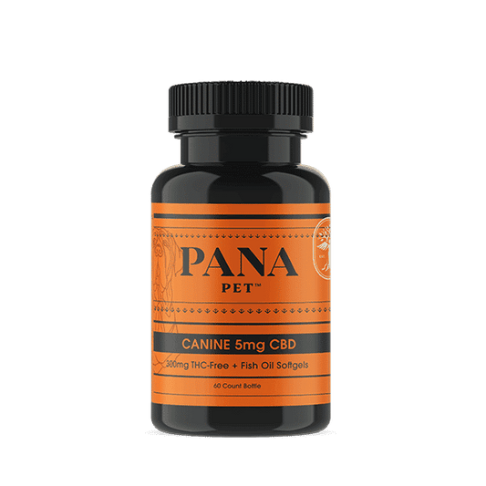 PANA Pet 5mg Canine CBD Softgels 60 ct