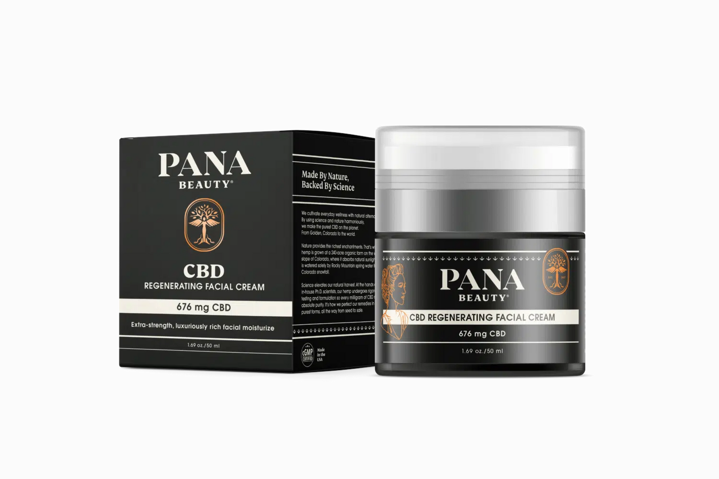 PANA Beauty CBD Skin Regenerating Facial Cream I 400mg