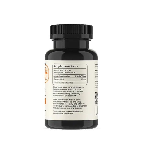 PANA Health Daily Full Spectrum CBD Softgels I 750mg