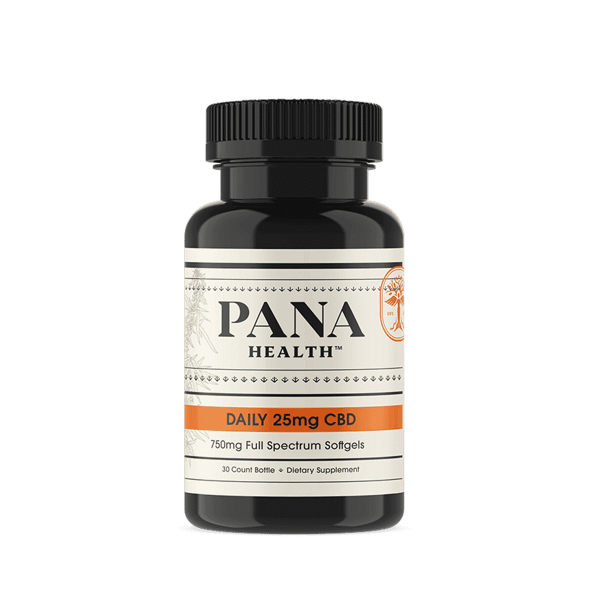 PANA Health Daily Full Spectrum CBD Softgels I 750mg