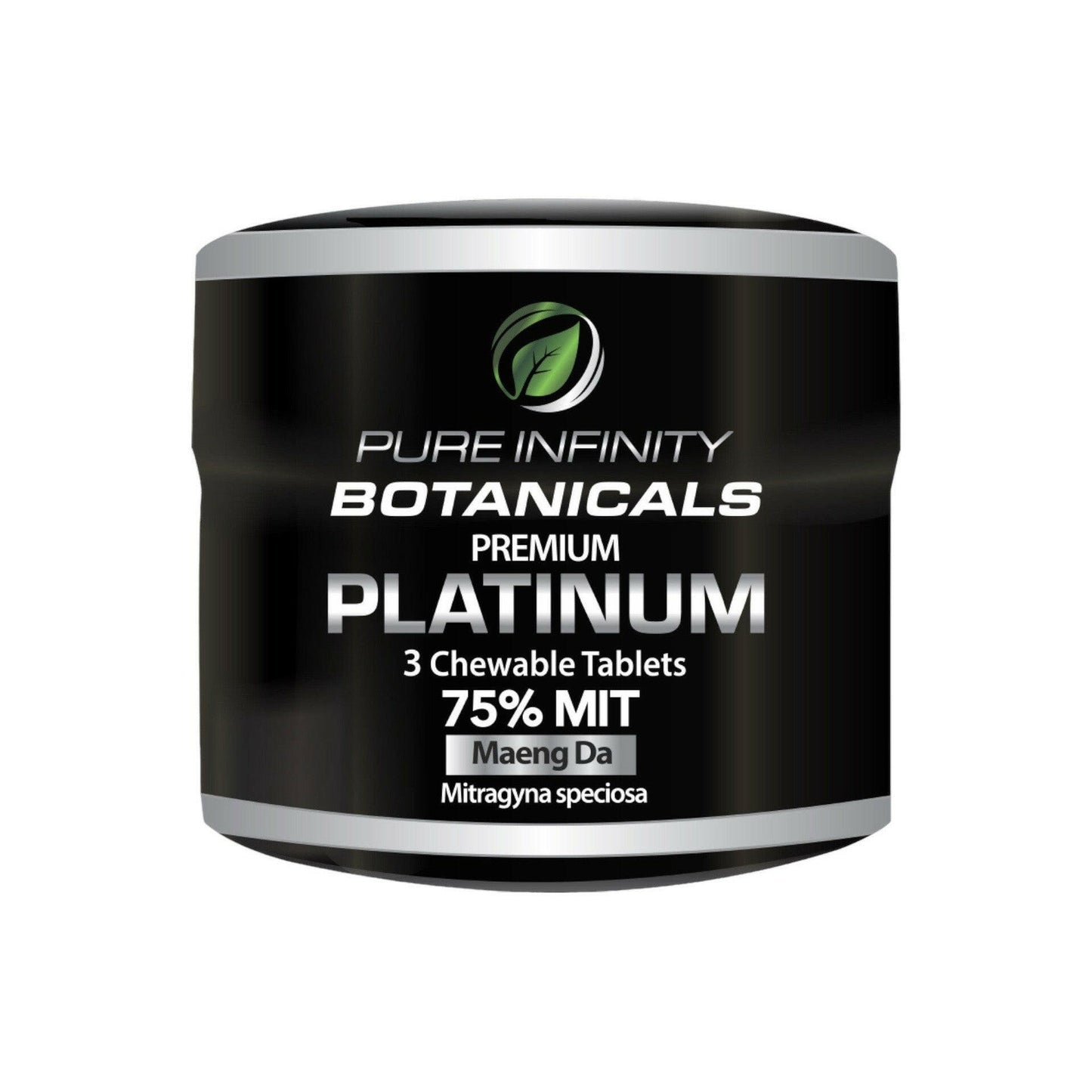 Pure Infinity Botanicals Platinum Kratom Extract 3 Tablets