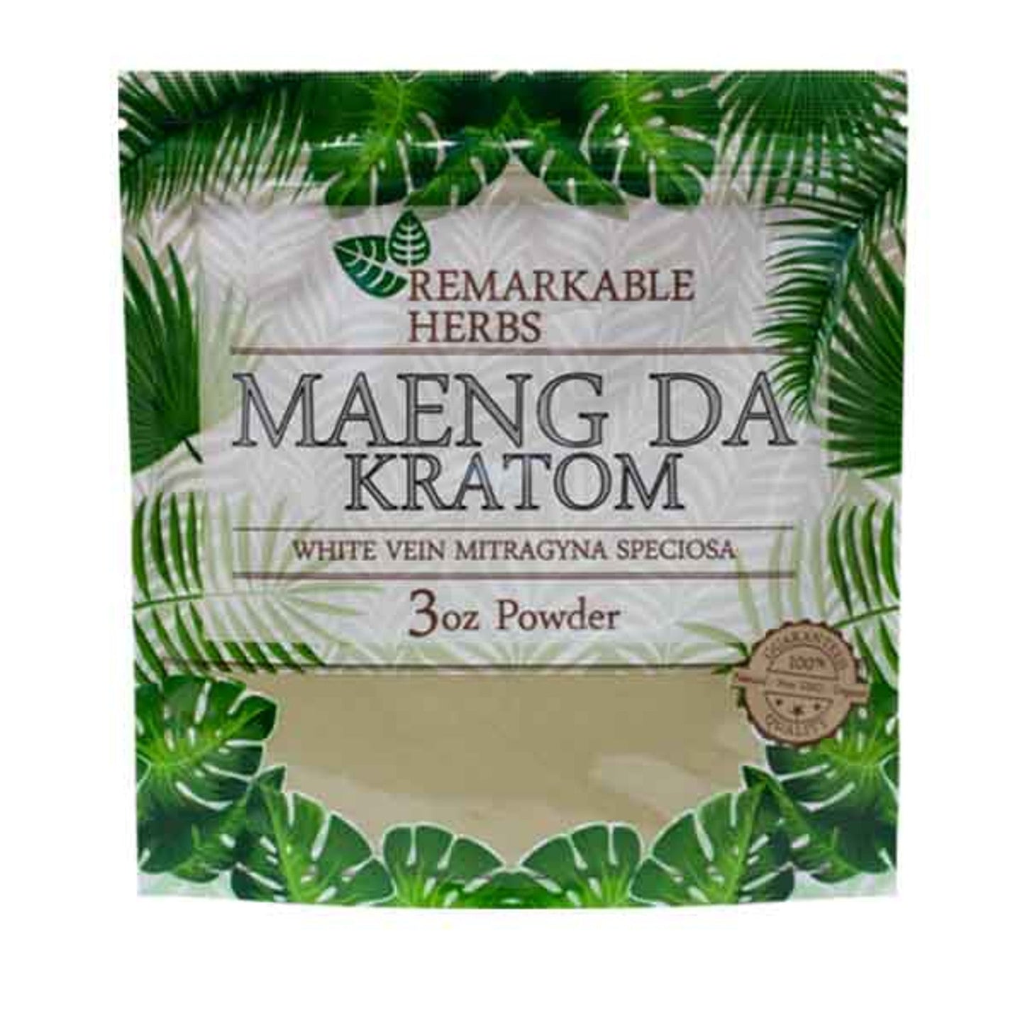 Remarkable Herbs Kratom Powder WHITE Maeng Da