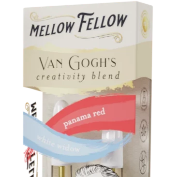 Mellow Fellow Van Gogh Creativity Blend - 2ml Cartridge Duo (4ml) - Panama Red & White Widow
