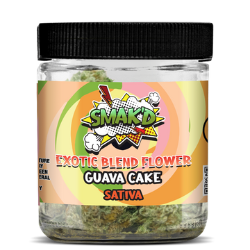 Smak'd Exotic Blend Delta 8 + CBN Flower I 10G Jar