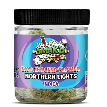 Smak'd Exotic Blend Delta 8 + CBN Flower I 10G Jar