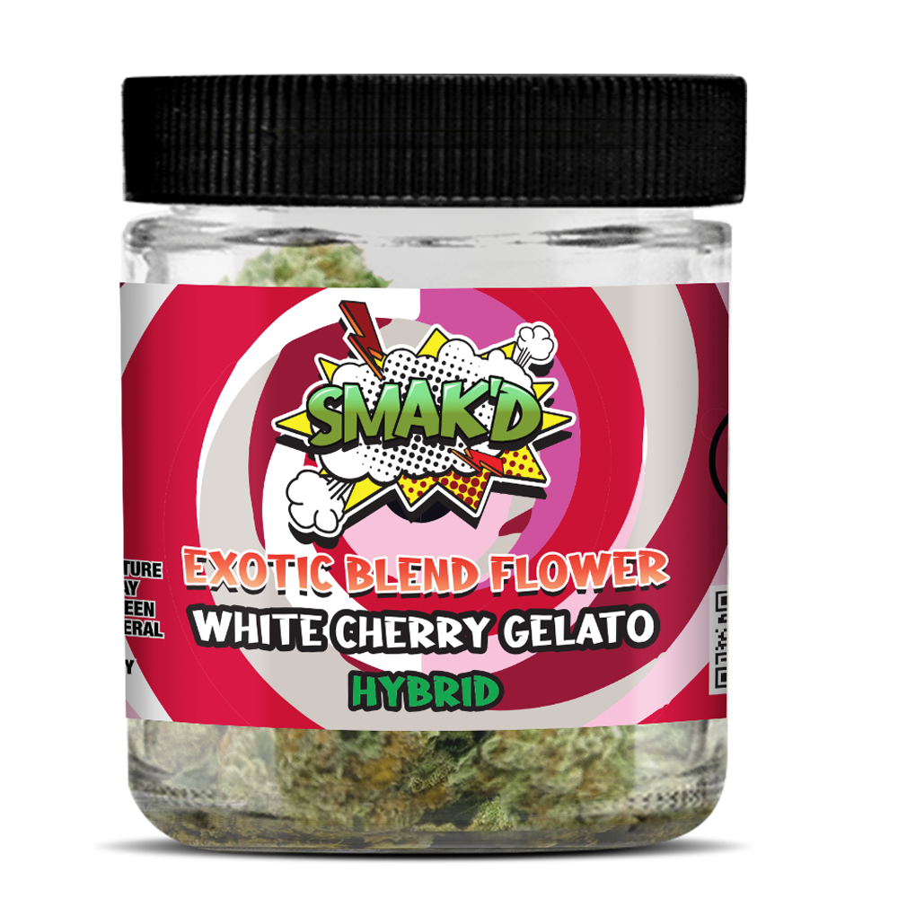 Smak'd Exotic Blend Delta 8 + CBN Flower I 10G Jar