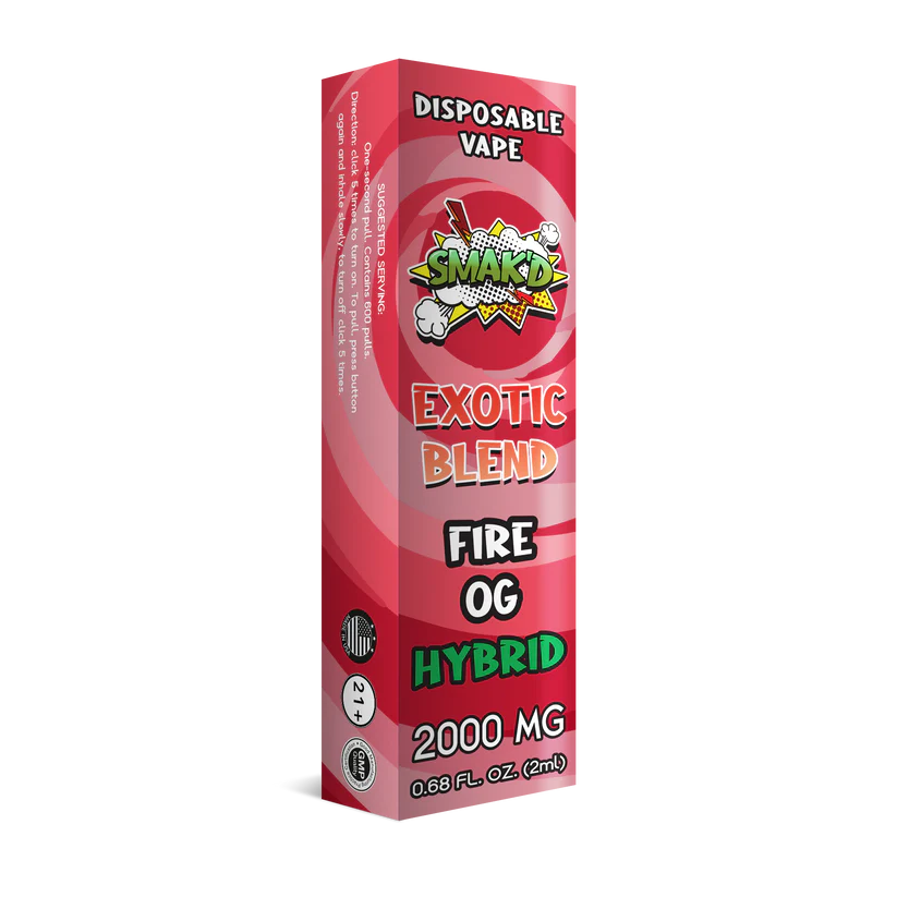 Smak'd Exotic Blend Disposable Vape I 2000 MG